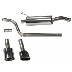 Piper exhaust Seat Ibiza Cupra 1.8T MK4 cat-back system-1 silencer, Piper Exhaust, TSEA12BS